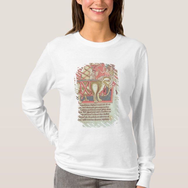 Infantry attacking an elephant T-Shirt (Front)