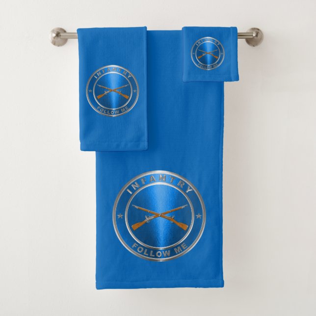Infantry Bath Towel Set (Insitu)