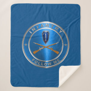 Infantry Branch Sherpa Blanket