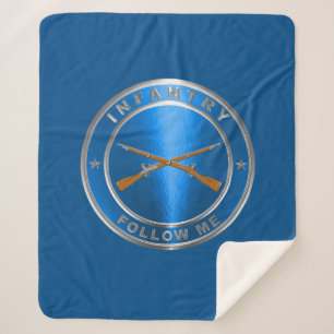 Infantry Branch  Sherpa Blanket