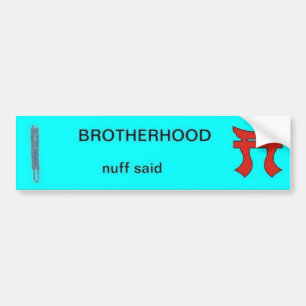 Infantry Brotherhood Bumper Sticker with Rakkasan