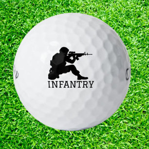 Infantry Military Golf Gifts! Golf Balls