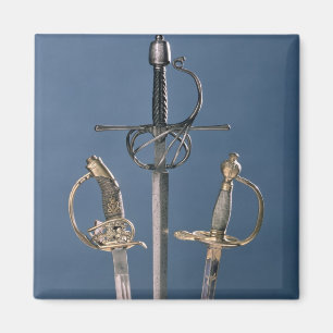 Infantry officer's sword magnet