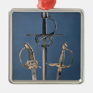 Infantry officer's sword metal tree decoration