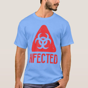 Infected Biohazard Zombie Apocalypse boy T-Shirt
