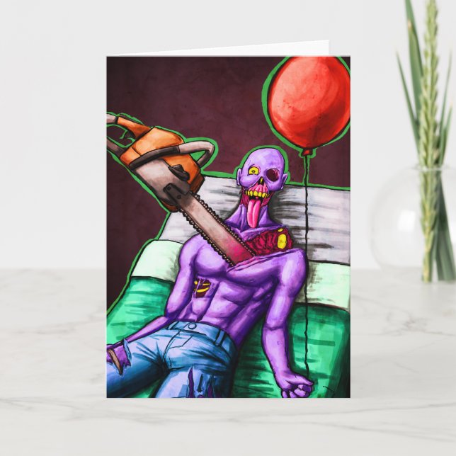 Infected Get Well Soon Card (Front)