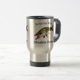 Infected With Muskie Fever Travel Mug