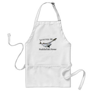 Infected With Paddlefish Fever Standard Apron