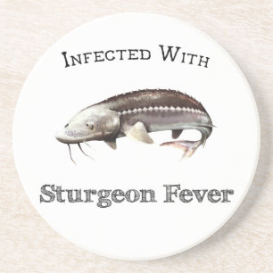 Infected With Sturgeon Fever Coaster