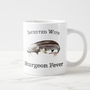 Infected With Sturgeon Fever Large Coffee Mug