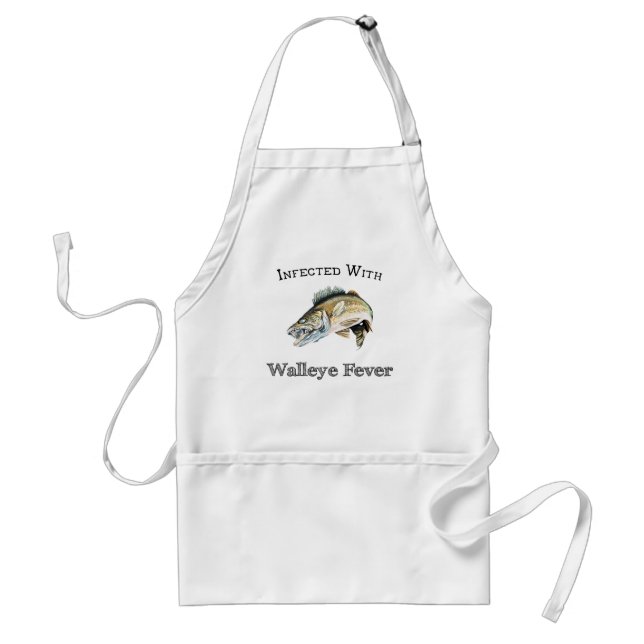 Infected With Walleye Fever Standard Apron (Front)