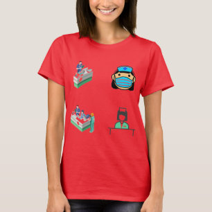 Infection Control Nurse Sticker Pack - Infection C T-Shirt