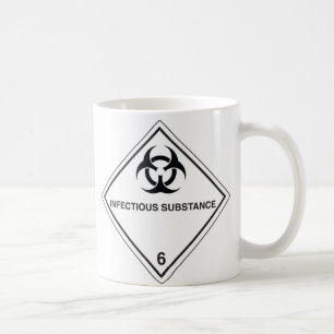 infectious substance coffee mug