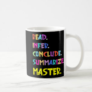 Infer Conclude Summarise Master Teachers Test Day Coffee Mug