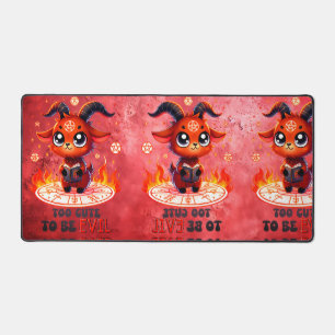 Infernal Cuteness Desk Mat