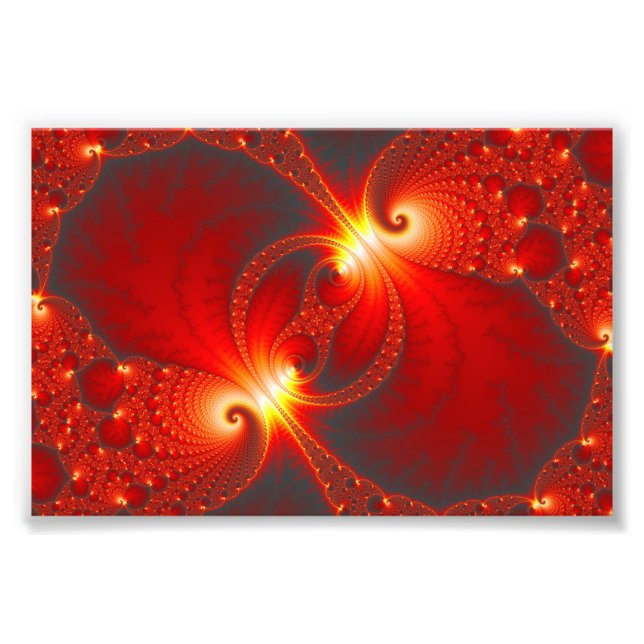 Infernal - Fractal Art Photo Print (Front)