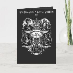 Infernal Icons The Gothic Grimoire Card