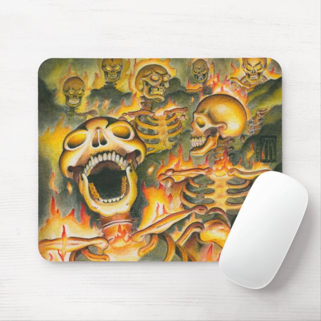 Infernal Legion Mouse Mat (With Mouse)