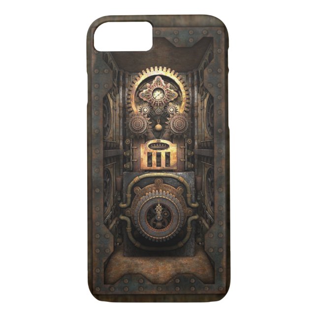 Infernal Steampunk Contraption (Enclosed) Case-Mate iPhone Case (Back)