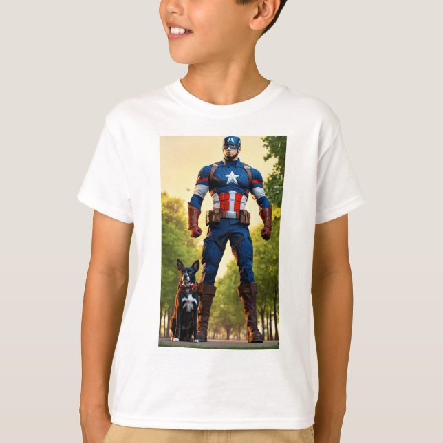 Inferno guardian majestic cartoon T-Shirt (Front)