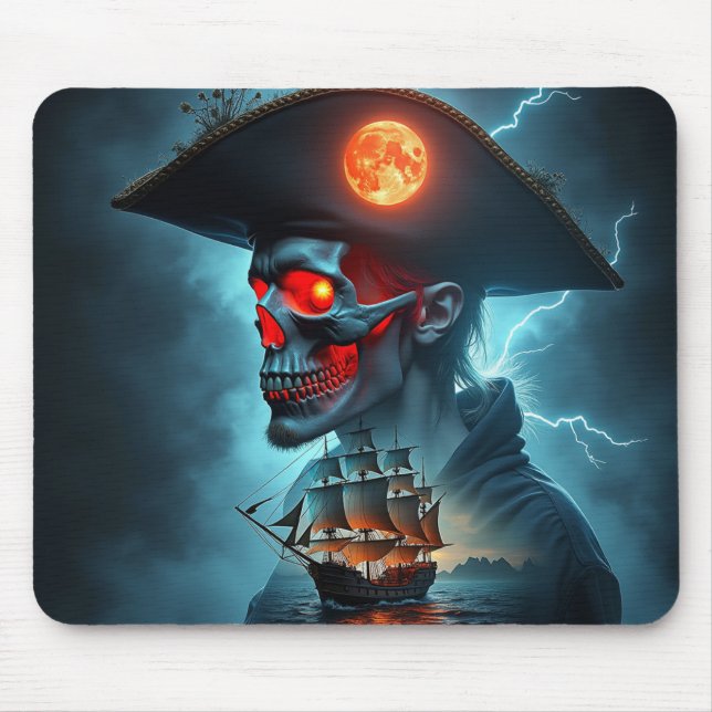 Inferno Pirate's Voyage Mouse Mat (Front)