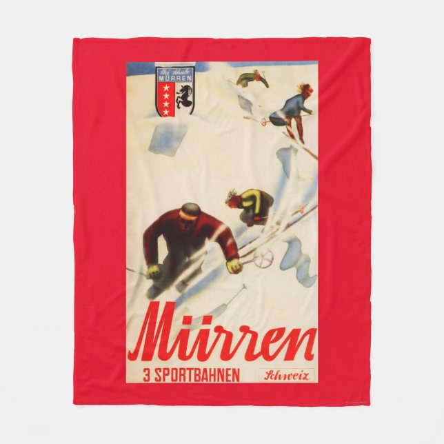 Inferno Races Promotional Poster Fleece Blanket (Front)