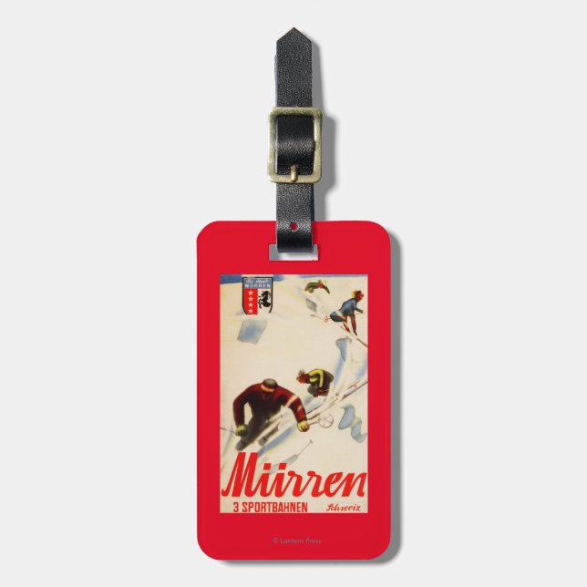 Inferno Races Promotional Poster Luggage Tag (Front Vertical)
