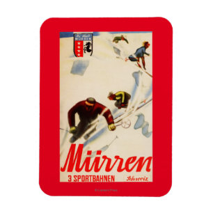 Inferno Races Promotional Poster Magnet