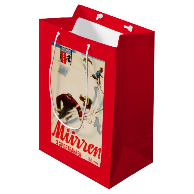 Inferno Races Promotional Poster Medium Gift Bag (Front Angled)