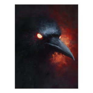 Inferno Raven Profile Poster