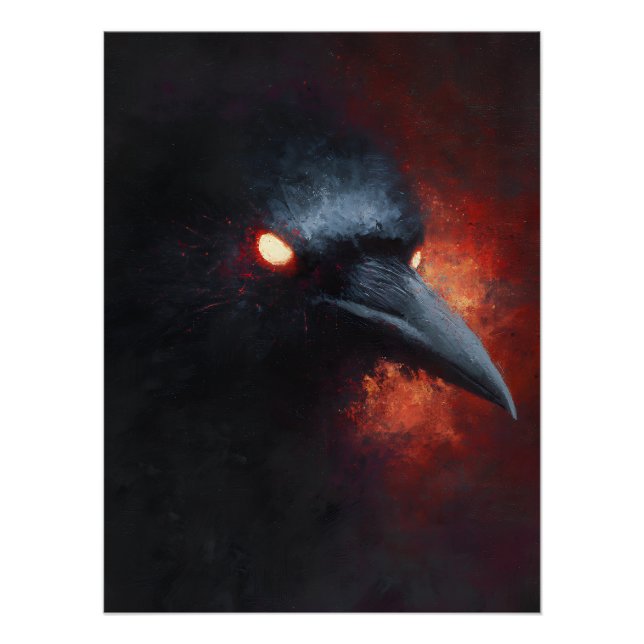 Inferno Raven Profile Poster (Front)
