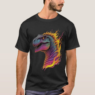 Inferno Rex: Roaring Flames T-Shirt