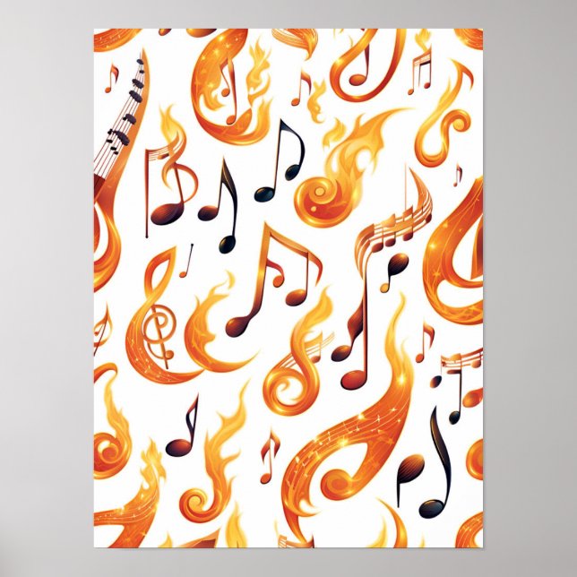 Inferno Rhythms Poster (Front)