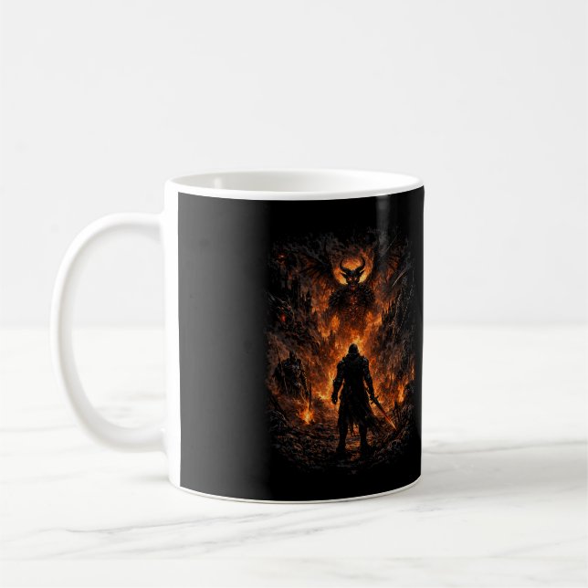 Inferno’s Gate Coffee Mug (Left)