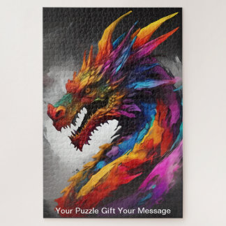 Inferno Spectrum: The Elemental Dragon Jigsaw Puzzle