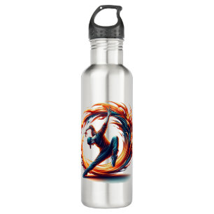 Inferno Spin - Ignite the spirit of Breakdance 710 Ml Water Bottle