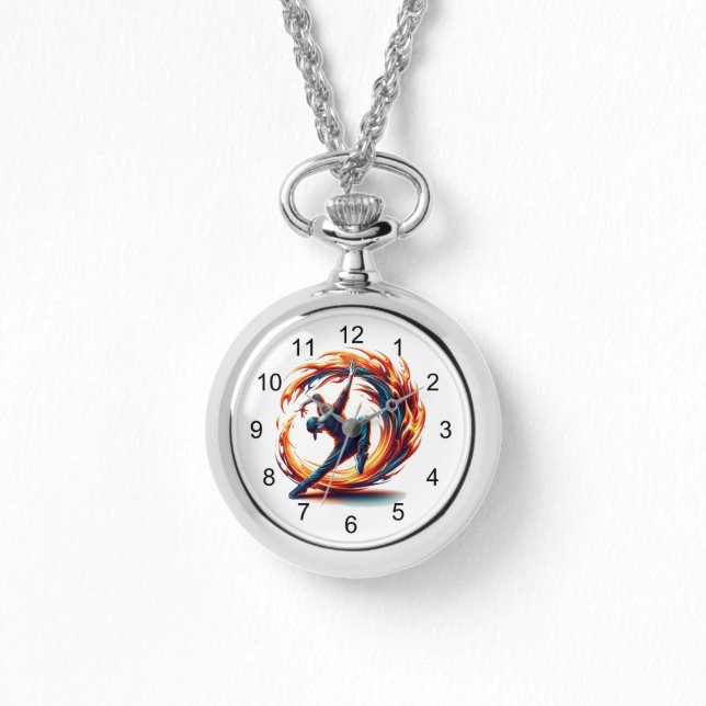Inferno Spin - Ignite the spirit of Breakdance Watch (Front)
