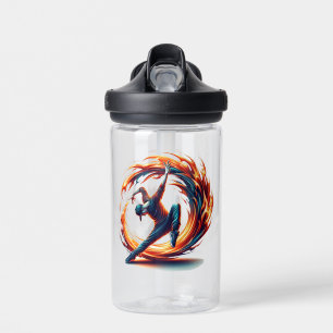 Inferno Spin - Ignite the spirit of Breakdance Water Bottle