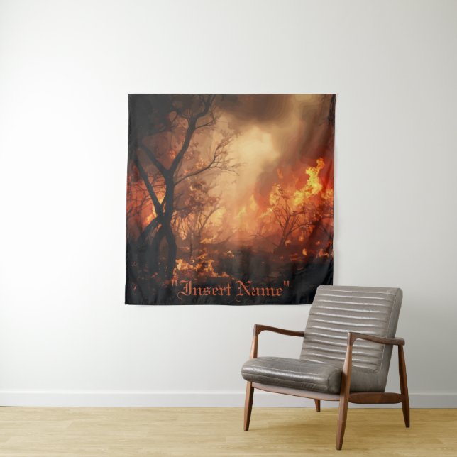 Inferno Tapestry (In Situ)