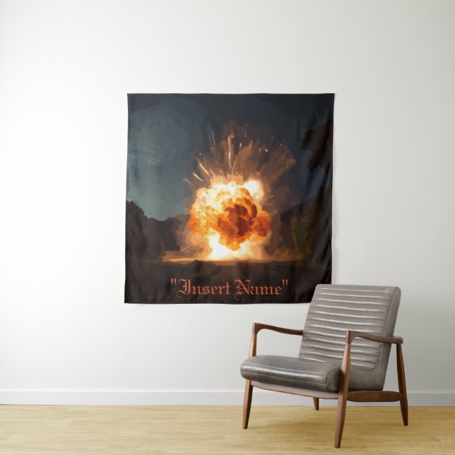Inferno Tapestry (In Situ)
