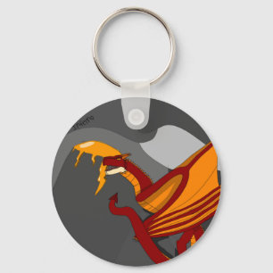 Inferno the Stormwing dragon Keychain