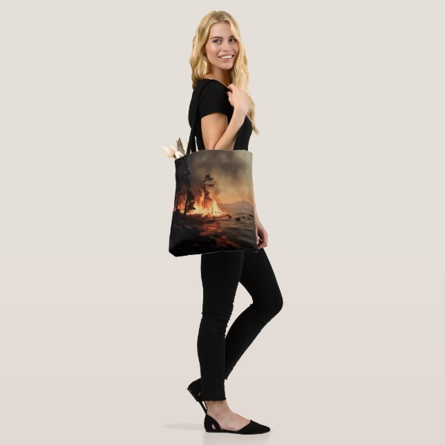Inferno Tote Bag (On Model)
