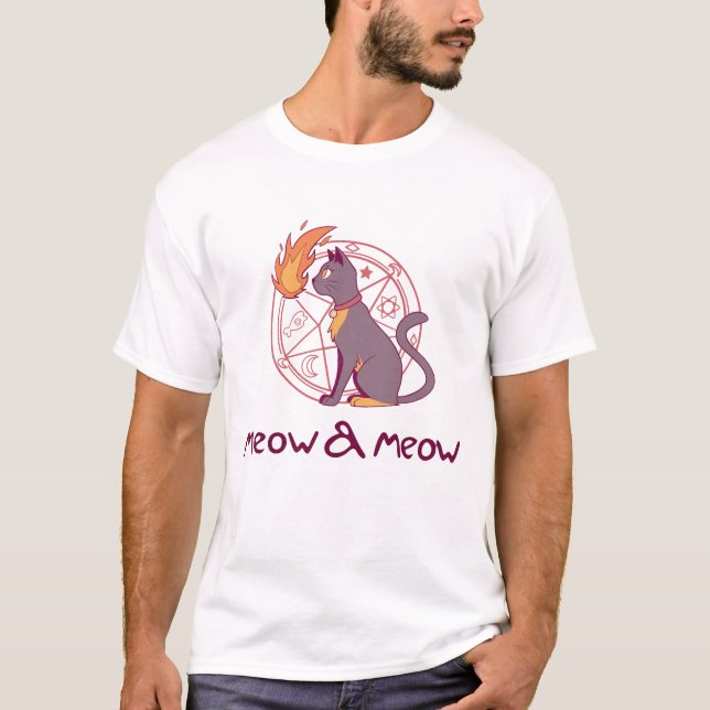 Inferno Whiskers t-shirt design (Front)