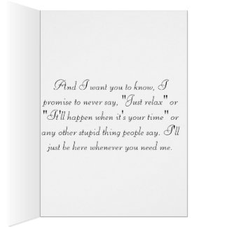 Infertility Card