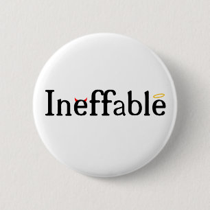 Inffable Heaven and Hell 6 Cm Round Badge