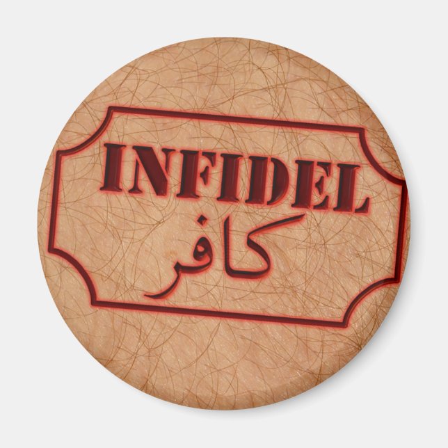 Infidel Magnet (Front)