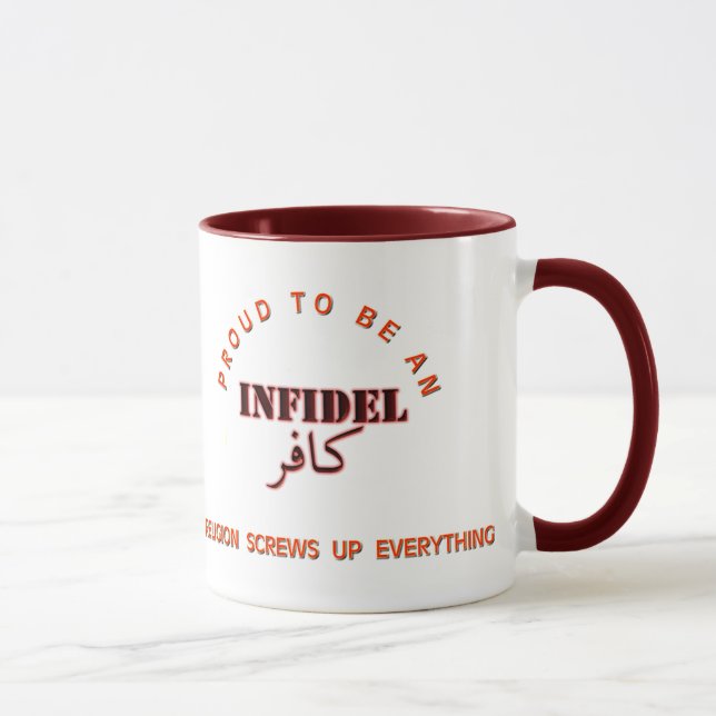 Infidel pride mug (Right)