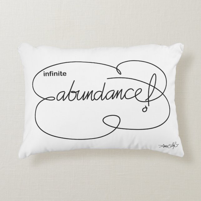 infinite ABUNDANCE - Bold CloudS Decorative Cushion (Front)