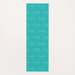 infinite ABUNDANCE - Bold CloudS - W Yoga Mat