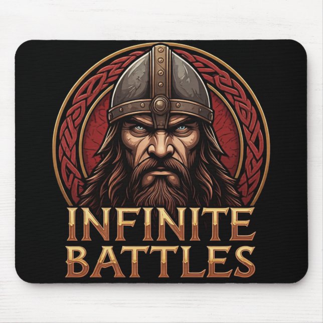 Infinite Battles  Mouse Mat (Front)